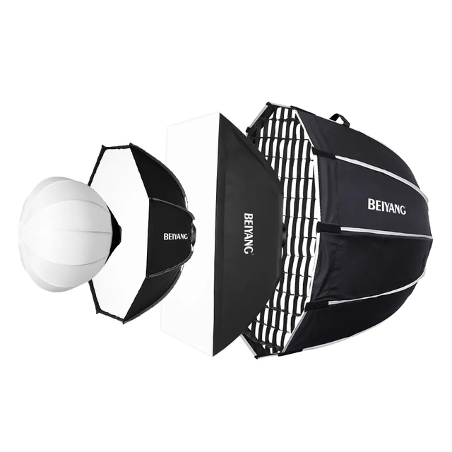 BeiYang Bowens Mount for with Nylon & Plastic for Professional Studio Photography Lighting Kit