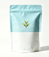 Sachet Doypack refermable en PET, VMPET, PE de qualité alimentaire, avec impression personnalisée, pour thé en fleurs séchées et thé en vrac