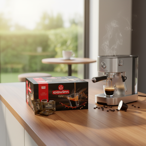 Set di Capsule Compatibili Espresso Point 100 Pezzi Miscela Covim Orocrema 0,19g/Capsula - Product Image 3