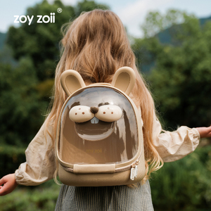 <span class=keywords><strong>Sac</strong></span> à dos scolaire transparent pour enfants Zoyzoii 3D, motif animal mignon, imperméable, pour la maternelle, les élèves, les enfants, <span class=keywords><strong>sac</strong></span> de randonnée - Product Image 3