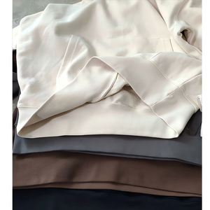 Sweat-shirts unisexes décontractés surdimensionnés de haute qualité 2025, 530 g/m², 100 % coton, en gros - Product Image 5