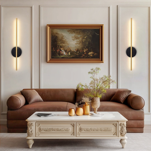 Applique Murale Moderne Rechargeable à Piles, Intensité Variable, Orientable, Sans Fil, 3 Températures de Couleur, Installation Magnétique, Métal, <span class=keywords><strong>pour</strong></span> Salon - Product Image 2