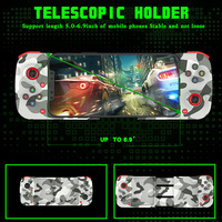 Manette de jeu Bluetooth HZS-D3 ABS, connexion directe Android/iOS/HarmonyOS, jeu mobile extensible, fabriqué en Chine