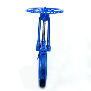 Vanne à guillotine PZ73H-10C DN50-400 à commande rapide, pneumatique, pour décharge de boue, d'eau, de scories, de cendres de charbon, de pulpe - Product Image 3