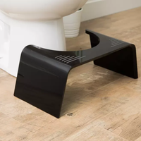 Nouveau tabouret de salle de bain en acrylique, usine de Dongguan, tabouret de douche en acrylique Transparent pour la douche à domicile