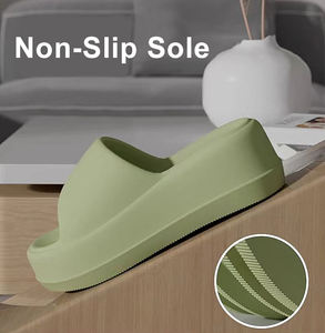 Señoras nuevo estilo <span class=keywords><strong>EVA</strong></span> suela gruesa antideslizante plástico al aire libre para zapatillas cómodo uso doméstico para Primavera Verano otoño-moda - Product Image 6