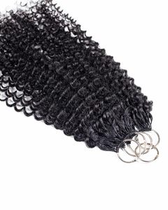 Extensiones de Cabello Humano Rizado para Crochet, Cabello Virgen Pre-Separado, Fácil de Instalar para Mujeres Negras - Product Image 2