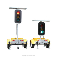 Fabricant de feux de signalisation solaires portables Feux de circulation à LED mobiles pour la sécurité routière