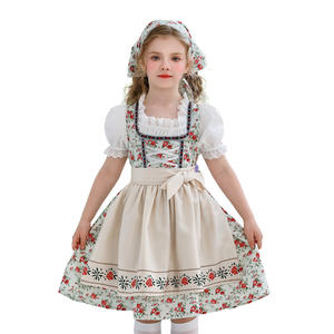 Vestido de <span class=keywords><strong>Niña</strong></span> Estilo Lolita para Festival de Cerveza, <span class=keywords><strong>Colonia</strong></span> Rural, Campestre, Dirndl - Product Image 4