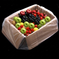 Transparante, voedselveilige, zachte, vochtbestendige LLDPE-stretchfolie voor supermarkten & promoties