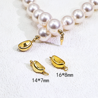 Fermoir en acier titane poli, fermoir à insertion dorée et argentée électroplaquée pour bracelet et collier, accessoires de bijoux DIY