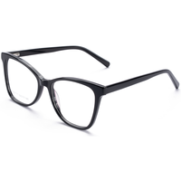 Monture de lunettes classique œil-de-chat Elan Optical RD26117 de bonne qualité, monture complète pour femme en acétate, lunettes optiques écologiques sans peinture