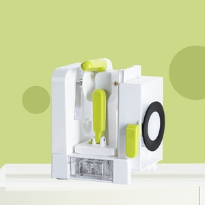 6 en 1 Cuisine Coupe-légumes Légumes Oignon Chopper <span class=keywords><strong>Mandoline</strong></span> Trancheuse Spiralizer Meilleur Vendeur Accessoires - Product Image 4