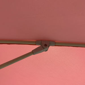 Mia 2m 4 पसलियों के साथ बाहरी आंगन छतरी और क्रैक फैक्टरी प्रत्यक्ष उद्यान परजीवी सूर्य छाता - Product Image 5