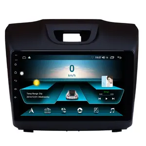 เครื่องเสียงรถยนต์ระบบแอนดรอยด์10,ระบบนำทาง DVD MP5ใน Dash สำหรับ Chevrolet S10 Isuzu DMAX 2015 2016 2017 2018