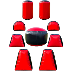 Équipement d'obstacle de paintball gonflable en matériau PEG gelatineux, soudage à air chaud, équipement sportif avec jeu de tir au laser et <span class=keywords><strong>bunker</strong></span> de tir - Product Image 4