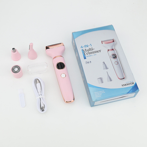 Nueva Afeitadora Eléctrica Resuxi 253 para Mujer, Recortadora de Bikini Portátil 4 en 1, Afeitadora Indolora para Cara, Piernas, Cejas, Nariz y Vello Corporal - Product Image 5