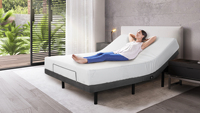 Base de massage flottante et ajustable électrique, personnalisée ou queen size