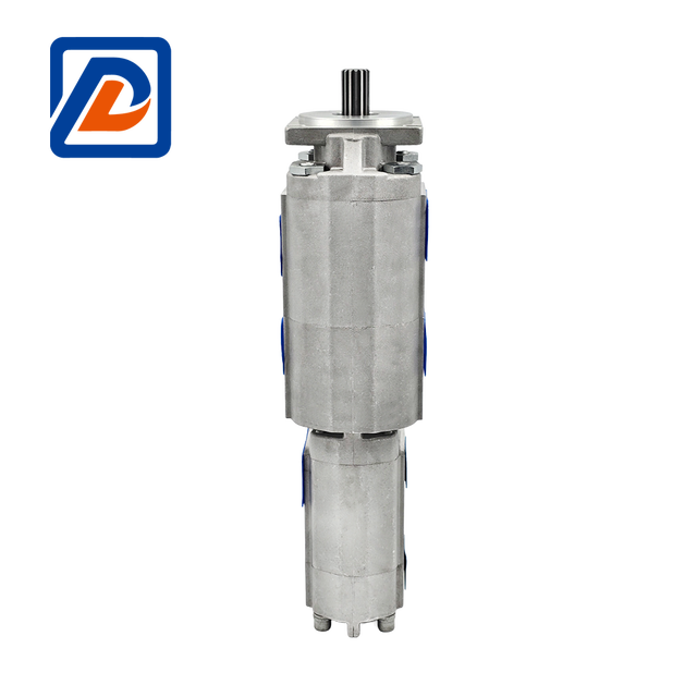 LONGDA Factory Direct Sales Hydraulic Gear Pump Crane 80300260 Aluminium Alloy Clockwise Rotation One Year Warranty High