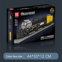 Moule King 12049 motorisé Big Boy 4-8-8-4 Train modèle blocs haute qualité bon prix bloc jouets éducatifs
