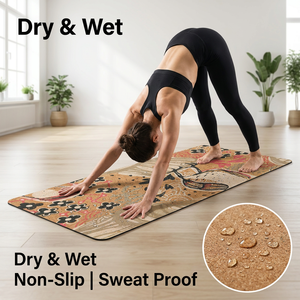 Alfombrilla de Gimnasio al por Mayor, Alfombrilla de Goma Personalizada OEM ODM, Alfombrilla de <span class=keywords><strong>Yoga</strong></span> de Corcho y Goma, Adecuada para <span class=keywords><strong>Yoga</strong></span> <span class=keywords><strong>Ashtanga</strong></span> y Bikram - Product Image 2