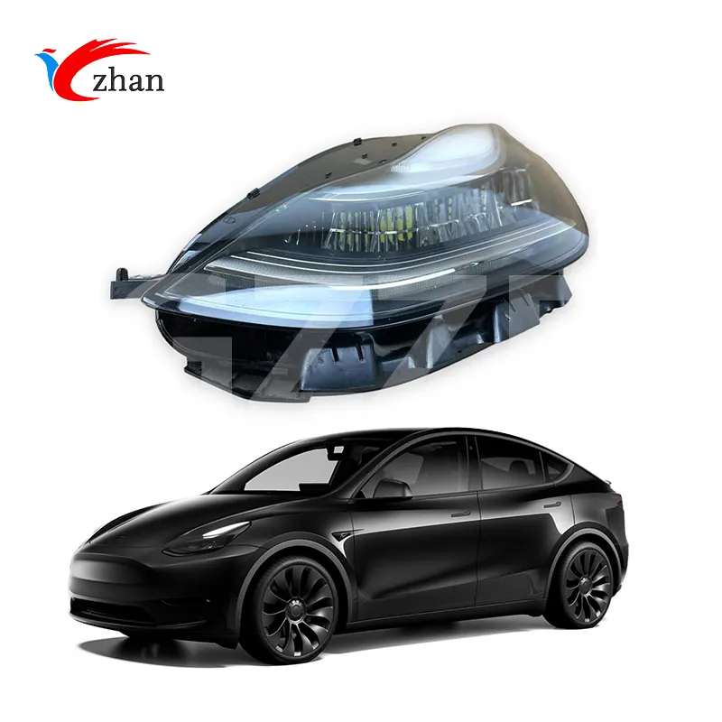 Precio de fábrica Venta caliente Auto Body Repuestos para Tesla Model 3 Conjunto de faro LED delantero izquierdo 1077371-00-K 2017 - 2020