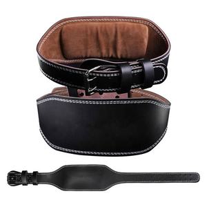 Ceinture de musculation de haute qualité avec logo personnalisé, soutien dorsal, ceinture de musculation en cuir, ceinture de musculation en cuir de vache véritable - Product Image 1