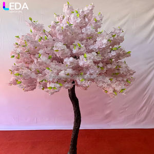 Árbol de Flores de Cerezo Rosa en Forma de S LEDA, Decoración Duradera para San Valentín, Bodas, Cumpleaños - Product Image 1