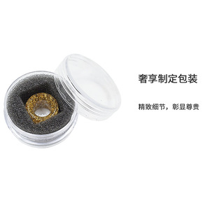 Porte-cigarette en résine scintillante, embout 810, accessoire de fumée, filtre rond jetable, style luxueux - Product Image 4