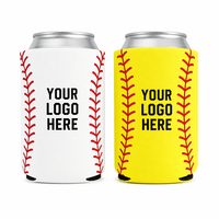 Support pliable en néoprène pour canette de bière 330 ml, personnalisable avec logo, étanche et isotherme, pour garder les boissons au frais lors des matchs sportifs
