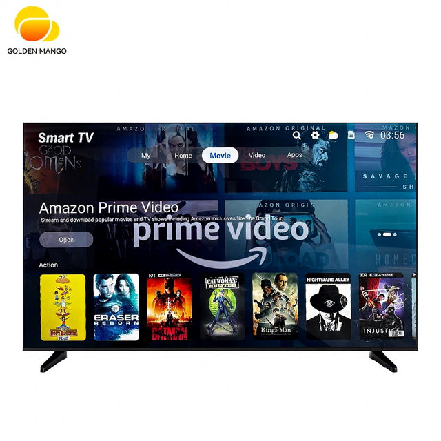 China Original Factory 43/50/55/65/75/85/98 Inch 4K UHD LED TV With Android Google System Smart TV