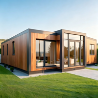 Maison familiale préfabriquée de 30 pieds à trois chambres, cuisine et salle de bain spacieuses, villa résidentielle moderne et portable, maison conteneur extensible