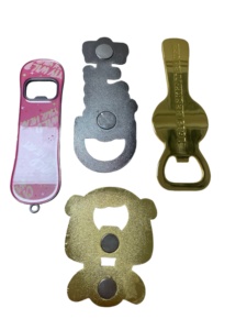 Promouvoir des ouvre-bouteilles de bière magnétiques en acier inoxydable écologiques, personnalisés, 3D, souvenirs de voyage, manuels, motifs Fleur, Ange, Amour - Product Image 4