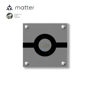 Matter Jink 8E Smart Home Interrupteur mural Matter Thread Interrupteur de charge mural magnétique avec 86 Bottom Box Amazon Google homekit