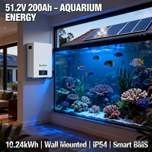 Baterai Lithium 51.2V 48V 200Ah 10kWh untuk Sistem Surya yang Dipasang di Dinding - Product Image 4