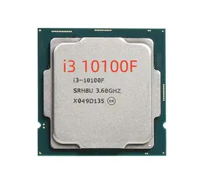 Meilleur prix Processeur Core i3 10100F CPU i3 10e CPU 10100F Processeur utilisé Processeur CPU