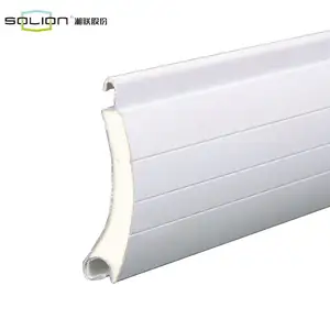 Shinilion Penutup Rol Aluminium 55Mm 77Mm, Profil Aluminium Pintu Garasi dengan Busa Pu