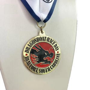 Venta directa de fábrica recuerdo Metal aleación de zinc Victoria dibujos animados perro maratón juego medalla - Product Image 5