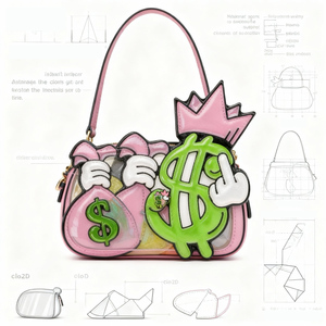 Your Own Ita Backpack Handbag Designer <strong>Bags</strong> Custom Made Clear Tote Personalized Backpack Design - Product Image 6