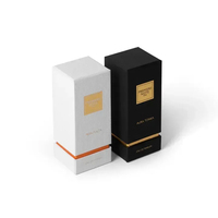 Boîte en carton rigide personnalisée, faite à la main, pour emballage cosmétique, flacon en verre, emballage de parfum