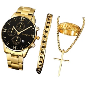 Montre-bracelet <span class=keywords><strong>à</strong></span> quartz haut de gamme pour homme, bracelet en acier, calendrier, heure mondiale, style affaires, vente en gros, très prisée - Product Image 6