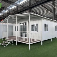 Usine chinoise, vente en gros de maisons préfabriquées modulaires de luxe de 20 pieds et 40 pieds, maisons conteneurs extensibles