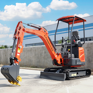 Mini Excavadora Nueva y Mejorada de Bajo Consumo de Combustible, Modelo Xt18u, de 1.8 Toneladas, Pequeña Excavadora para Excavación, Trituración, Elevación de Objetos en Casa y Jardín - Product Image 5