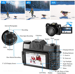 Vente Directe Usine : Appareil Photo Numérique Professionnel Réflex Full HD avec Vidéo Ralentie et Recharge - Product Image 6