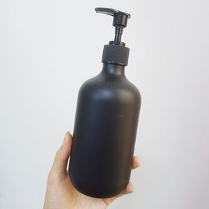 Bouteille en plastique ambrée 100 150 ml 200 250 300 500 ml Bouteille vide pour liquide lavant pour les mains 1 litre Bouteilles en plastique avec pompe pour shampoing et lotion - Product Image 6