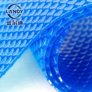 ผ้าคลุมสระว่ายน้ำ Landy สีฟ้า ผลิตจากฟิล์ม PE หนาพิเศษ ป้องกันฝุ่น ป้องกันรังสียูวี สำหรับสระว่ายน้ำ - Product Image 3