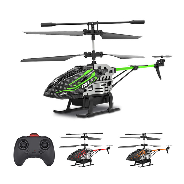 Cool Remote Control 3.5ch Simulation Long Range Rc Helicopters Kit Set Toy with Light