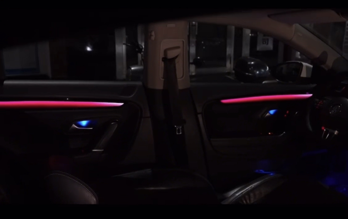 Volkswagen Passat B7 Interior Ambient Lighting - Products Accessories