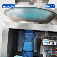 Máquina de corte de alta frecuencia para bolas de carne de pescado, procesador especializado de surimi para la fabricación de bolas de pescado elásticas y bolas de marisco.