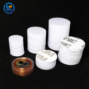 Sencan Factory <span class=keywords><strong>RFID</strong></span> koin dapat ditulis ulang bulat 13.56MHz <span class=keywords><strong>HF</strong></span> PVC ABS Token NFC <span class=keywords><strong>label</strong></span> stiker tag koin - Product Image 4